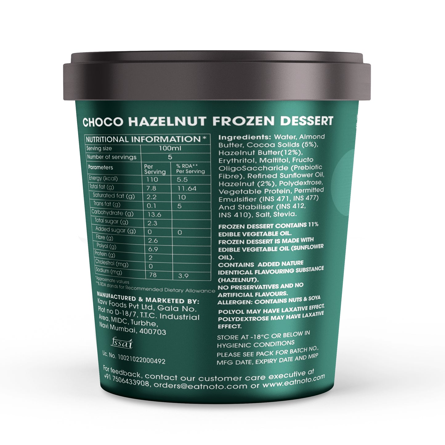 VEGAN CHOCO HAZELNUT