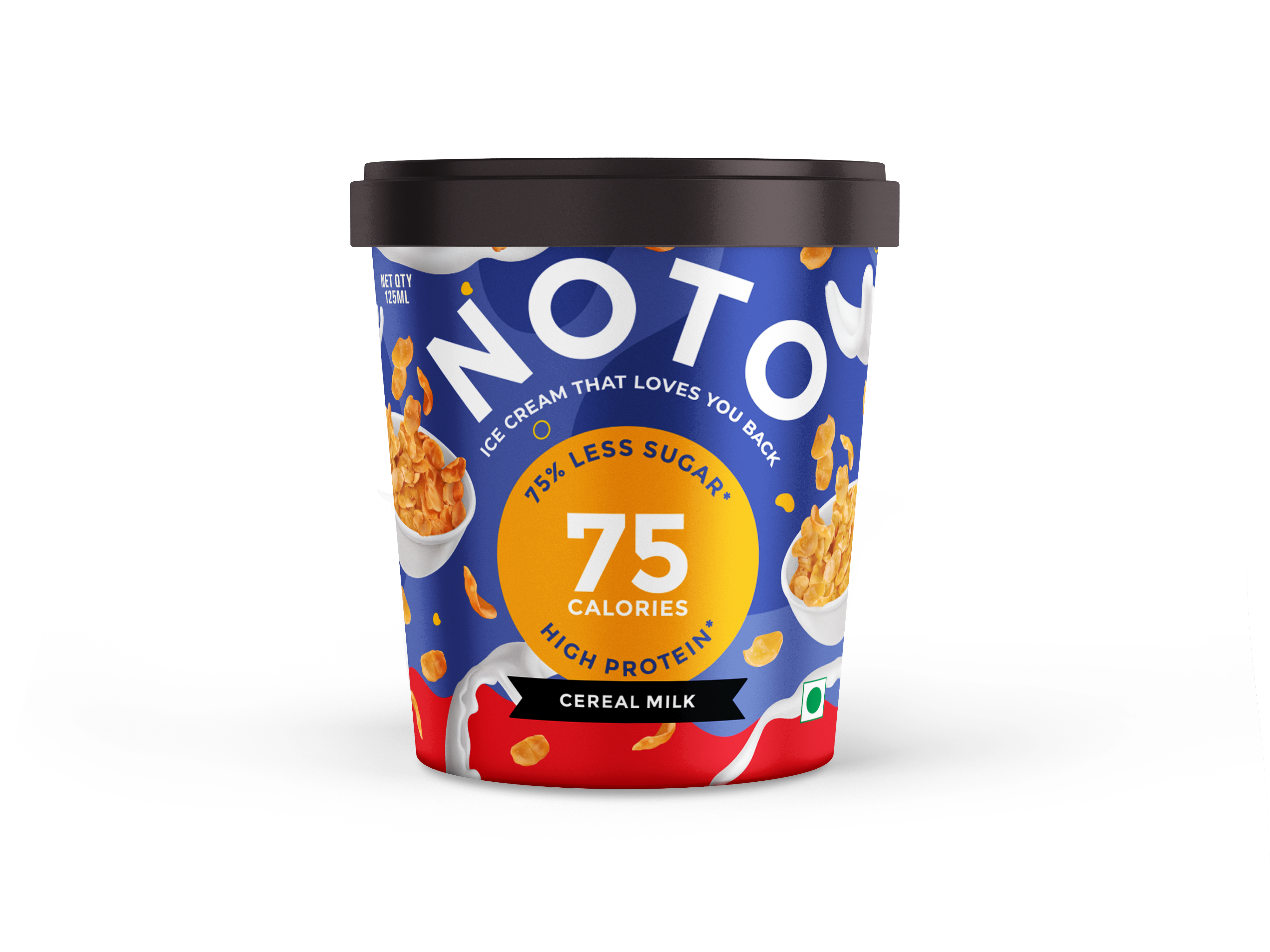 CEREAL MILK 125 ML – NOTO Healthy Ice Cream