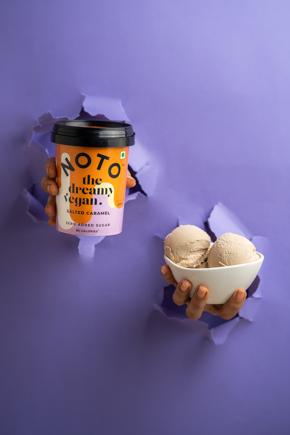 VEGAN SALTED CARAMEL 500ML