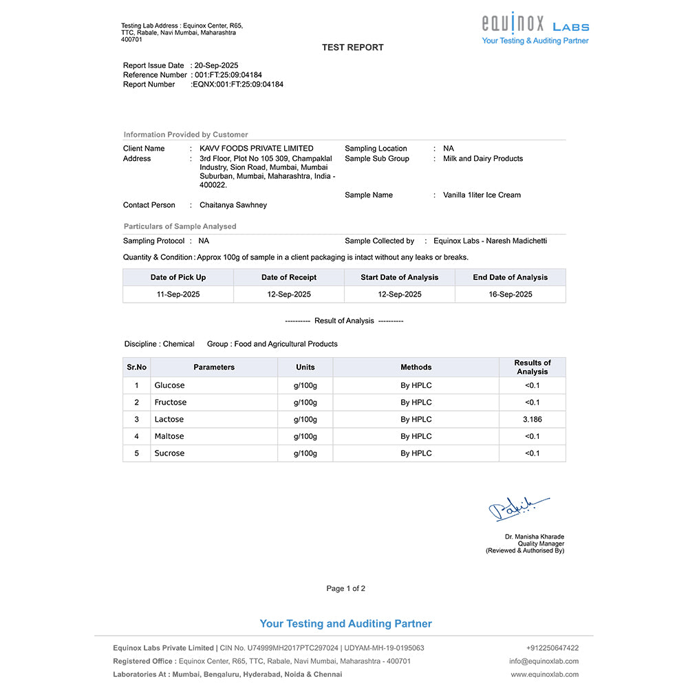 Vanilla All Day - Zero Added Sugar