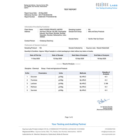 Vanilla All Day - Zero Added Sugar