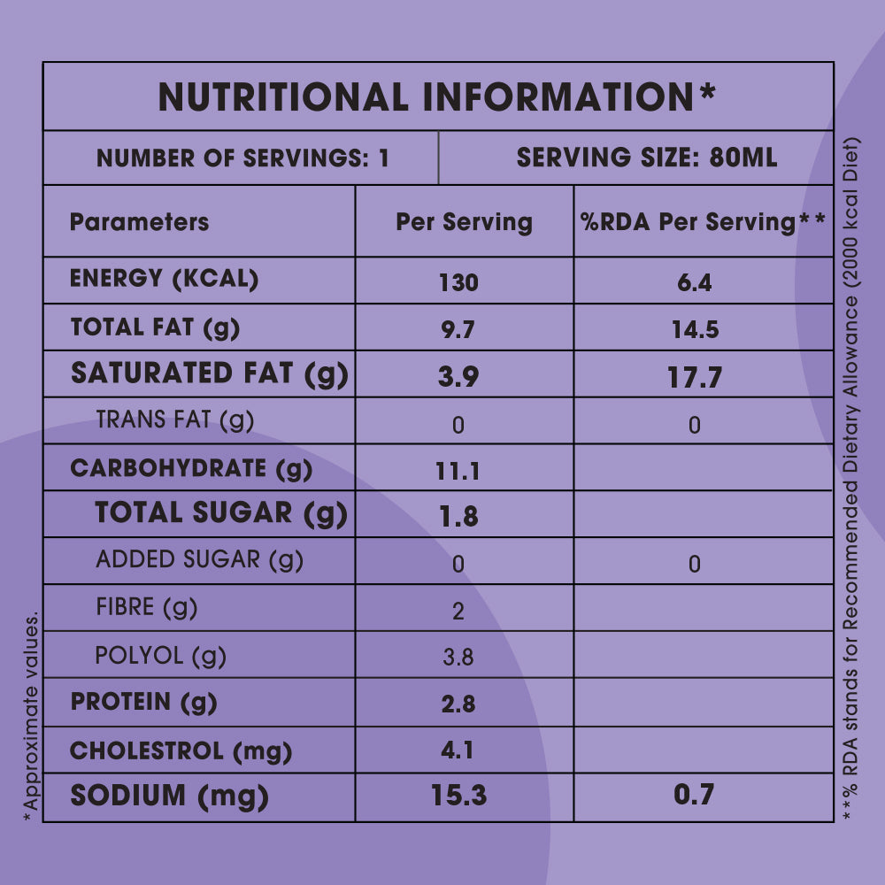Fudgy Brownie Bar [80ml]