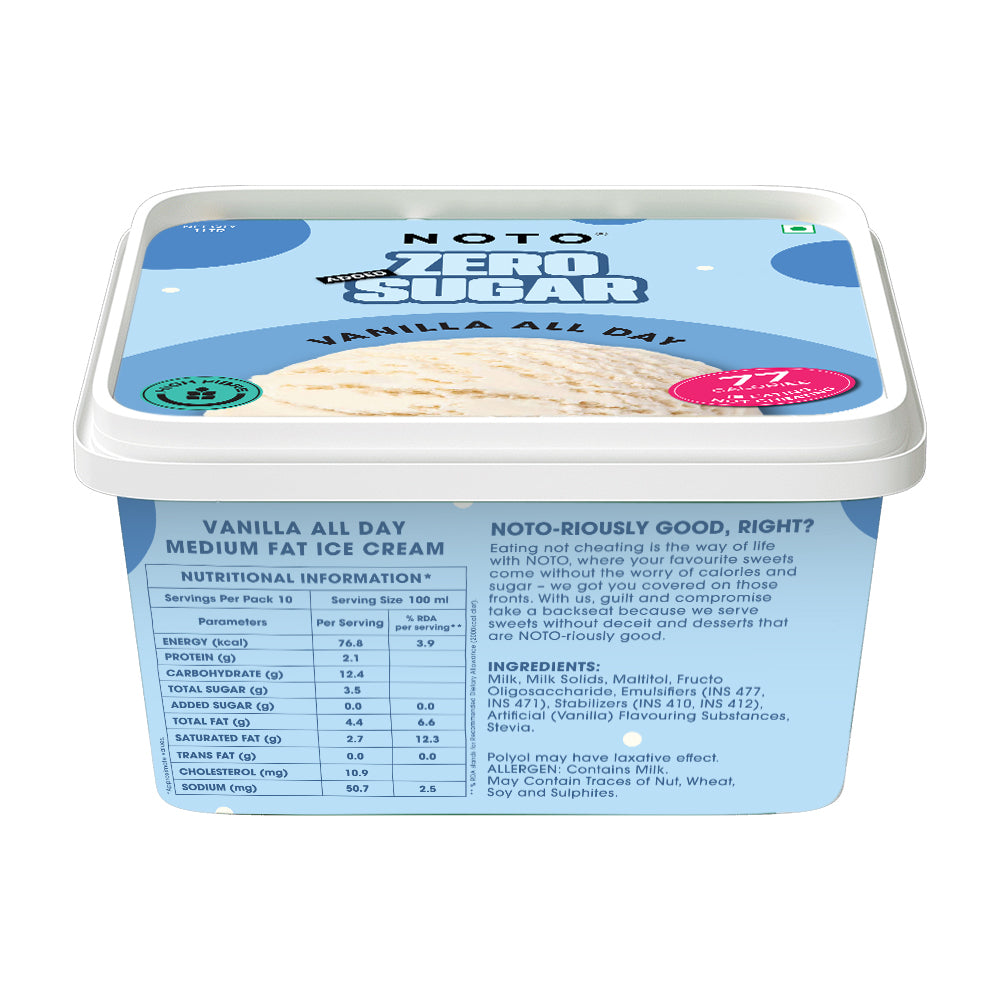 Vanilla All Day - Zero Added Sugar