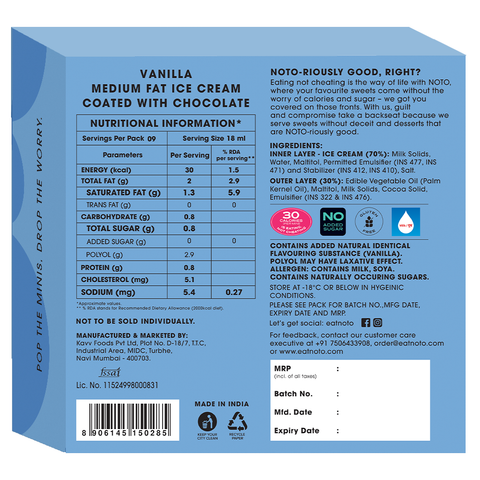 Classic Vanilla Minis