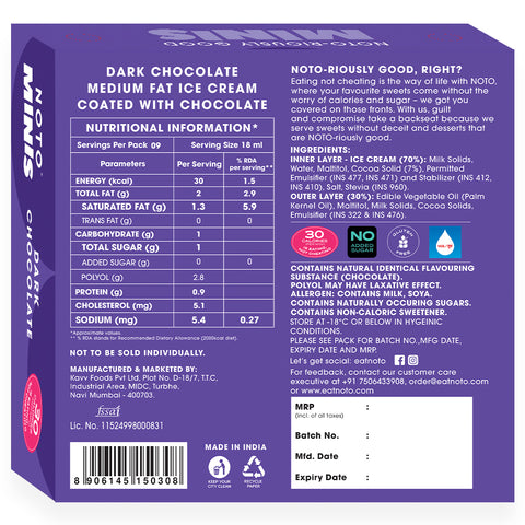 Dark Chocolate Minis