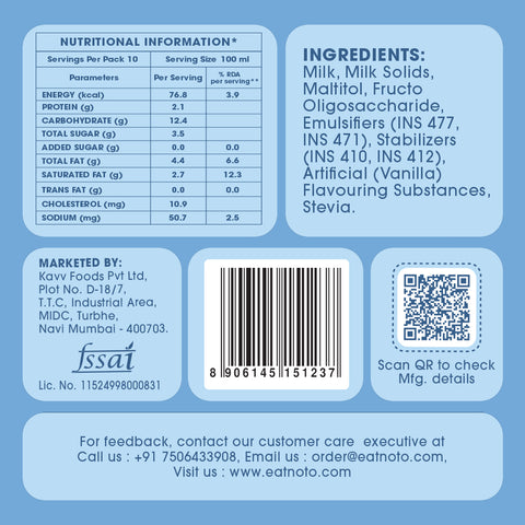 Vanilla All Day - Zero Added Sugar