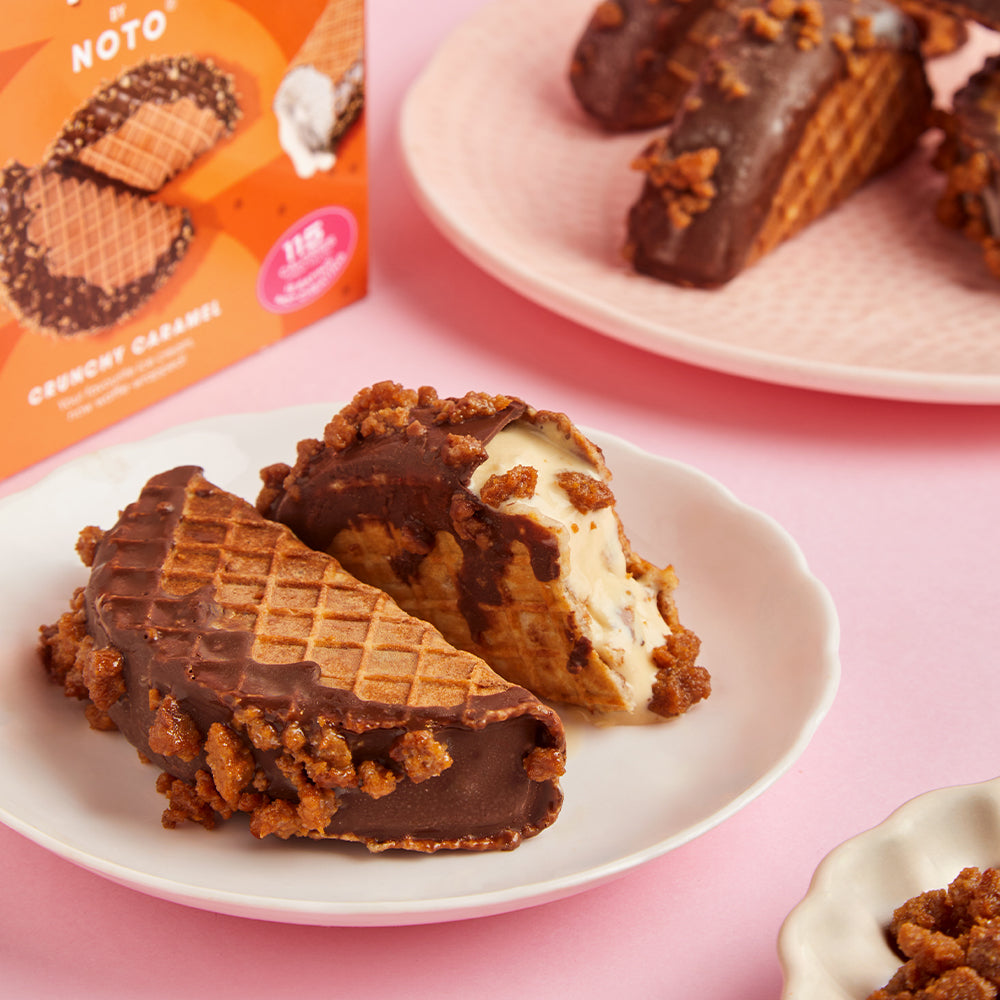 Crunchy Caramel - Choco Taco [4 pieces]