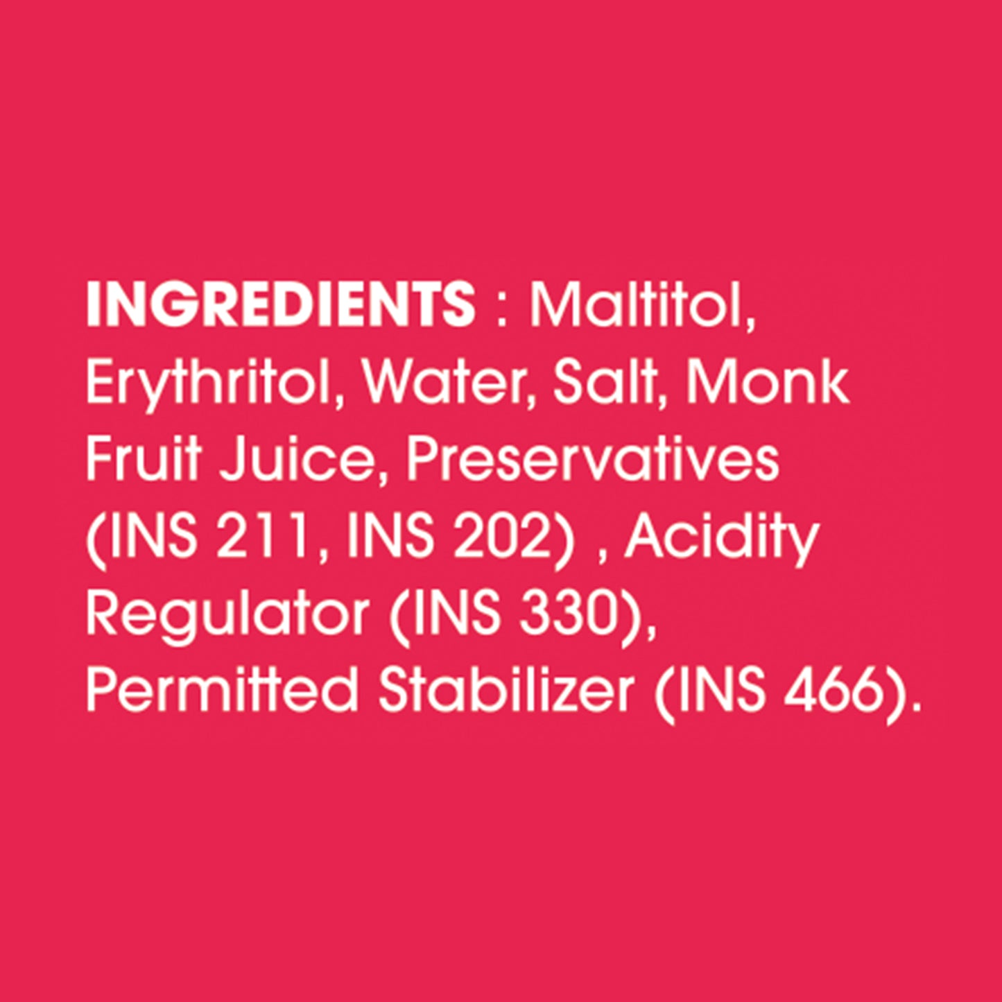 ZERO SUGAR PANCAKE SYRUP