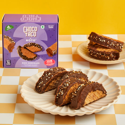 Rich Chocolate - Choco Taco [4 pieces]