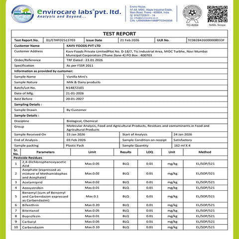 Classic Vanilla Minis