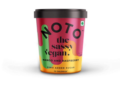 VEGAN MANGO & RASPBERRY 500ML